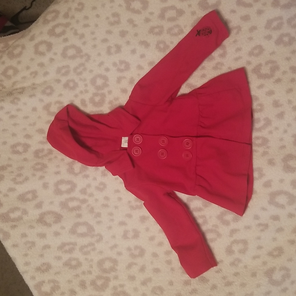 Red koala kids ladybug jacket